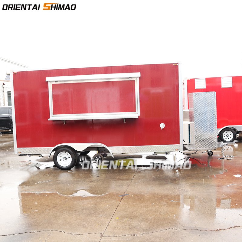 Multifunctional Coffee Cart Design Tuk Tuk Food Cart